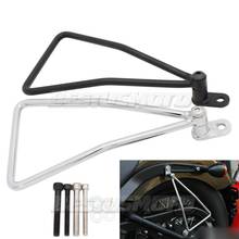 Motorcycle Saddlebag Support Bars Mount Bracket For Harley Sportster XL883 XL1200 Blackline FXS Dyna Street Bob Fatboy 2024 - buy cheap