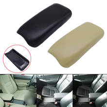 1 Piece Black/Beige Car PU Leather Center Console Armrest Cover Arm Rest Box Lid For Honda/Civic 2006-2009 Auto Plastic Covers 2024 - buy cheap