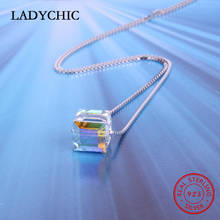 Женское Ожерелье с кулоном LADYCHIC из стерлингового серебра 925 пробы, романтическая цепочка-чокер, ювелирные украшения для женщин, аксессуары LNS1038 2024 - купить недорого