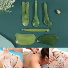 Natural Guasha Scraping Scraper Face Massager Acupuncture Gua Sha Board Acupoint Face Eye Body Care Spa Massage 2024 - buy cheap