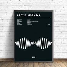 Pintura en lienzo de monos árticos negros Am, álbum Modular Hd, carteles e impresiones, imágenes, música, tipografía, arte de pared, decoración del hogar 2024 - compra barato