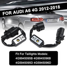 Indicador dinámico de señal de giro para Audi A6 4G 2012-2018, módulo de luz trasera LED, Cable arnés de cables para accesorios de luz automática, 2 uds. 2024 - compra barato