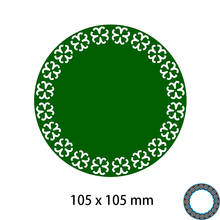 Metal Dies Four-leaf Clover Circle New Stencils DIY Scrap booking Paper Cards Craft Making Craft Decoration 105*105mm 2024 - buy cheap