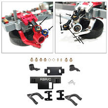 Liga superior inferior braço oscilante com placa de direção para wpl d12 1/10 rc crawler 2024 - compre barato