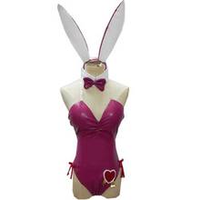 2020 Anime Code Geass Kallen Stadtfeld Cosplay Costumes Sexy Red Bunny Girl JumpsuitBikini Unisex Role Play Clothing 2024 - buy cheap