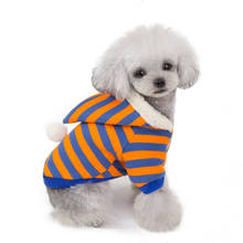 Ropa de invierno para mascotas ropa de perro caliente cachorro York Poodle Bichon Schnauzer perro chaqueta divertida ropa para mascotas traje de ropa 2024 - compra barato