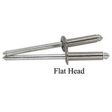 M3.2 M4 M3.2*14 M3.2x14 M4*18 4x18 304 Stainless Steel 304ss DIN7337 Self-Plugging Pull Nail POP Round Flat Head Blind Rivet 2024 - buy cheap