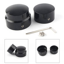 Motorcycle Rear Axle Nut Cover Cap Sets for Harley Sportster 883 1200 XG XL CVO Dyna 2024 - buy cheap