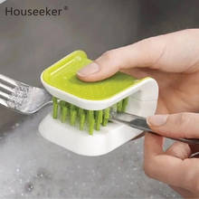 New Kitchen Cleaning Brush U-shape Multifunction Dish Knife Fork Tableware Ceaning Tools Kichen Accessories 2024 - buy cheap