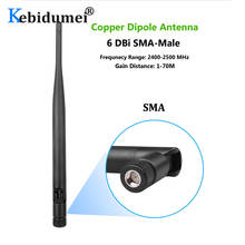 WiFi Antenna 2.4GHz 5dBi 802.11b/g Aerial SMA Male for Mini PCI U.FL IPX to SMA Male Pigtail Cable Wireless Router 2024 - compre barato