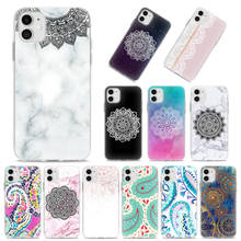 Floral Paisley Mandala Soft Cases for Apple iPhone 11 Pro MAX X XR XS MAX 7 8 Plus 6 6S Plus 5S SE Silicone Cover 2024 - buy cheap