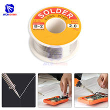 diymore Solder Wire 0.5/0.6/0.8/1/1.2/1.5/2mm 2% Flux Tin Lead Rosin Roll Core Silver Solder Wire Repairing Tool Reel Melt Kit 2024 - buy cheap