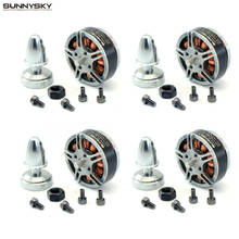 4 компл./лот Sunnysky V2806 400kv 650KV дисковый мотор для радиоуправляемой модели летательного аппарата, квадрокоптера, многороторного дрона, аксессуары 2024 - купить недорого