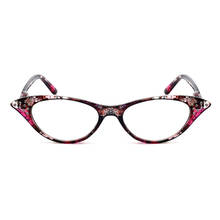 Gafas de lectura Retro con forma de ojo de gato para mujer, de imitación de Diamante, para lectura + 1,0, 1,5, 2,0, 2,5, 3,0, 3,5, 4,0, dioptrías R200 2024 - compra barato