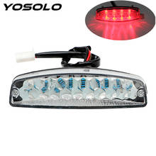 YOSOLO Moto Tail Brake Light Indicator Lamp LED Rear Lights For ATV Quad Kart Motorcycle Accessories Motorcycle Lighting 2024 - buy cheap