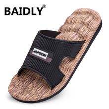 Zapatillas de EVA antideslizantes para hombre, Chanclas de playa para exteriores, zapatos informales de verano, sandalias masculinas de Sandalia de talla grande 39-47 2024 - compra barato