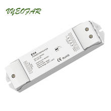 New LED RGB RGBW Power Repeater Amplifier EV4 DC 12V 24V 5A*4CH 20A 4 Channel Output String Amplifier
