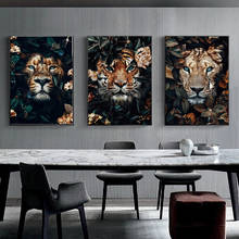 5d Full Square Diamond Painting Animals Wolf Tiger Lion Picture Round Rhinestone Embroidery Mosaic Cross Stitch Fabulous Art 2024 - buy cheap