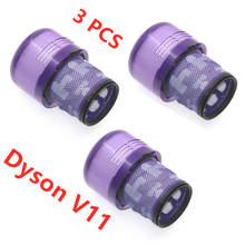Peças de reposição filtro hepa para dyson v11 unidade de torque sem fio vara de aspirador acessórios para filtros hepa dyson v11 2024 - compre barato