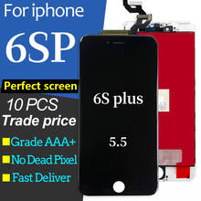 10 шт./лот, качество AAA, ЖК-дисплей для iPhone 6S Plus, сенсорный экран, дигитайзер, Замена для iPhone 6S Plus, ЖК-дисплей 2024 - купить недорого