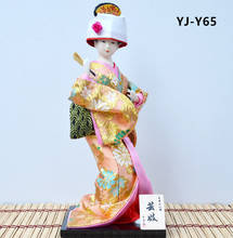 MYBLUE 30cm Kawaii Hand Make Japanese Geisha Kimono Doll  Sculpture  Japanese House  Figurine Home Room Decoration Accessories 2024 - buy cheap