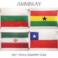 AMMIWAY-Bandera Nacional de poliéster, 90x150cm, 3x5 pies, para colgar y volar, banderas y pancartas 2024 - compra barato
