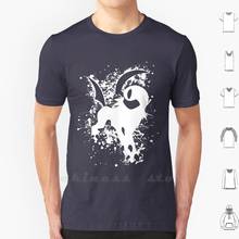 Absol T Shirt 6xl Cotton Cool Tee Absol Dark Navy Blue White Vector Splatter Anime Manga Video Game Game Boy 2024 - buy cheap