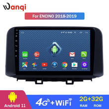 4G Lte Wanqi 10.1 Inch Android 11 Car GPS Navigation Radio Player for Hyundai ENCINO 2018 2019 Car CD Radio Multimedia Display 2024 - buy cheap