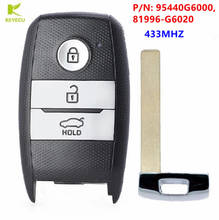 KEYECU Replacement Smart Proximity Remote Key 3 Button 433MHz for Kia Picanto Morning 2017 2018 2019 P/N: 95440-G6000 2024 - buy cheap