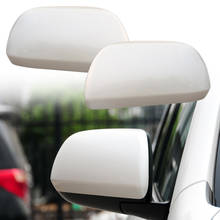 Cubierta de espejo retrovisor de coche, tapa de ala lateral izquierda y derecha para Toyota Highlander 2008, 2009, 2010, 2011, 2012, 2013, blanco, 1 par 2024 - compra barato