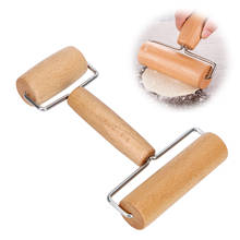 Wooden Rolling Pin Hand Dough Roller for Pastry Fondant Cookie Dough Pizza Pastry Kitchen Baking Tool 2024 - buy cheap
