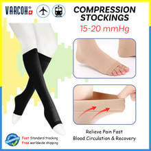 Compression Socks Men Women 15-20 mmHg Medical Graduated  Stockings Best for Edema,Diabetic,Varicose Veins,Shin Splints,Running 2024 - buy cheap