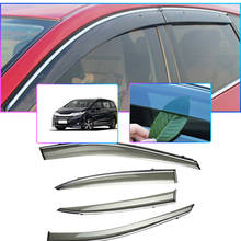 Parasol de ventana de humo de estilo de coche, protector Deflector de Sol para Honda Odyssey 2009, 2010, 2011, 2012, 2013, 2014, accesorios, 4 Uds. 2024 - compra barato