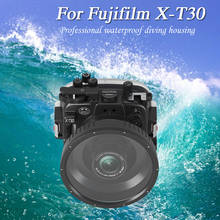 Seafrogs Hot Sale 40m/130ft Underwater Diving Case Waterproof Camera Housing For Fujifilm X-T30 2024 - buy cheap