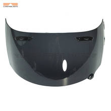 Fumaça escura motocicleta rosto cheio capacete viseira lente caso para arai rr5 RX7-GP quantum st RX-Q chaser-v corsair-v axces 2 2024 - compre barato