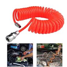 50% HOT SALES!!! 12M Air Compressor Pipe Hose Telescopic Spring Spiral Tube with Quick Connector 2024 - buy cheap