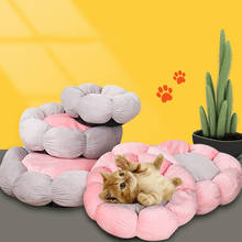 Soft Flower Pet House Dog Bed for Dogs Cats Small Animals Products Cama Perro Hondenmand Panier Chien Legowisko Dla Psa D5073 2024 - buy cheap