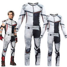 Halloween Costumes for Men Adult Kids Cosplay Descendants 3 Jay Carlos Costumes Zentai Funny Party Halloween 3D Boys Jumpsuits 2024 - buy cheap