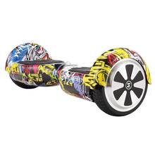Jovem hip-hop estilo 6.5 Polegada skate elétrico volante-roda inteligente 2 roda auto inteligente equilíbrio placa de scooter permanente 7 cores 2024 - compre barato