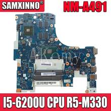 SAMXINNO NM-A491 Laptop motherboard For Lenovo Ideapad 300-17ISK original mainboard I5-6200U R5-M330 2024 - buy cheap