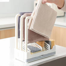 Detachable Towel Drain Rack Sponge Storage Organizer Kitchen Supplies Table Plastic Boxes Creative Simple Household Furnishings 2024 - buy cheap