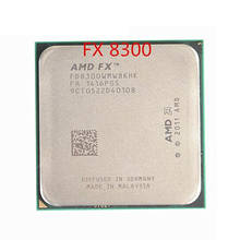 Free shipping AMD FX 8300 Eight-Core 3.3G/8M/95W Processor Socket AM3+ CPU Bulk Package FX-8300 2024 - buy cheap