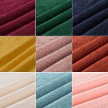 Мягкий жаккардовый тканый цветочный из хлопчатобумажной ткани, хлопковая льняная ткань для платья, блузки, черный, белый, розовый, зеленый, синий, красный на метр 2024 - купить недорого