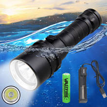 6000LM 5*XM-L T6 Diving Scuba Flashlight Underwater 100M Waterproof Portable Rechargeable Diver Lantern Torch+18650+USB Charger 2024 - buy cheap