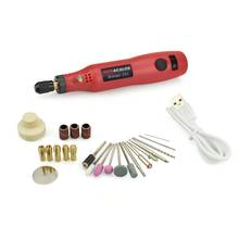 Cordless Electric Drill Power Tools 10W Mini Grinder Kit 5000-15000RPM Wireless Engraving Pen for Milling Polishing Engraver 2024 - buy cheap