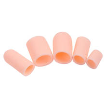 2pcs/set Finger Toe Protector Silicone Gel Cover Cap Pain Relief Preventing Blisters Corns Nail Tools Foot Care Toe Separators 2024 - buy cheap