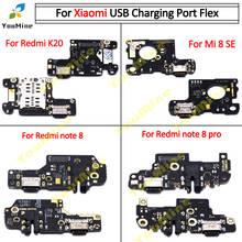 Puerto de carga USB, conector flexible para Xiaomi mi8 se, Redmi k20, note 8, note 8 pro 2024 - compra barato