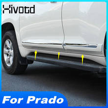 Hivotd Door Side Trim Styling Car Modification Anti-collision Moulding Protection Parts For Land Cruiser Prado 150 2010 -2020 2024 - buy cheap