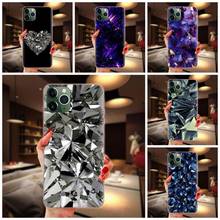 Мягкий чехол для телефона с кристаллами для samsung Galaxy Note 5 8 9 S3 S4 S5 S6 S7 S8 S9 S10 5G mini Edge Plus Lite 2024 - купить недорого