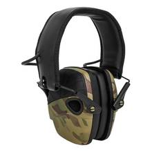 Foldable MultiCam camouflage tactical noise reduction headphones outdoor sports protective earmuffs electronic tactical headset 2024 - buy cheap